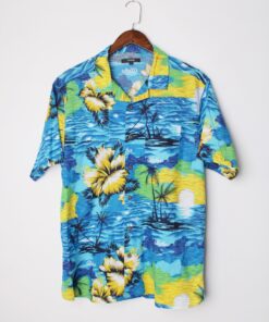 پیراهن هاوایی طرح دار مدل 62268